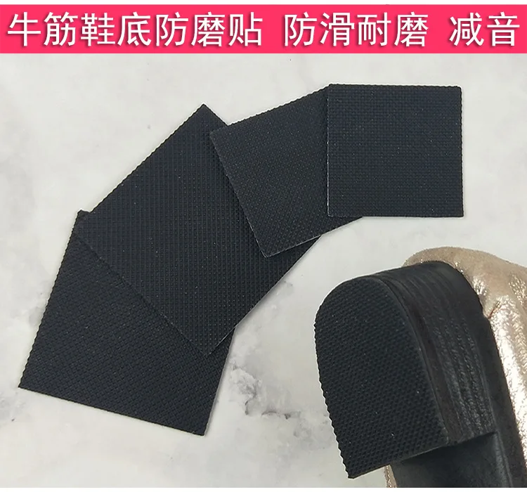 

5 Pairs Non Slip Sole Pads High Heels Leather Shoes Anti-wear Anti Fall Silent Non Slip Patch Rubber Sole Wear-resistant Pad