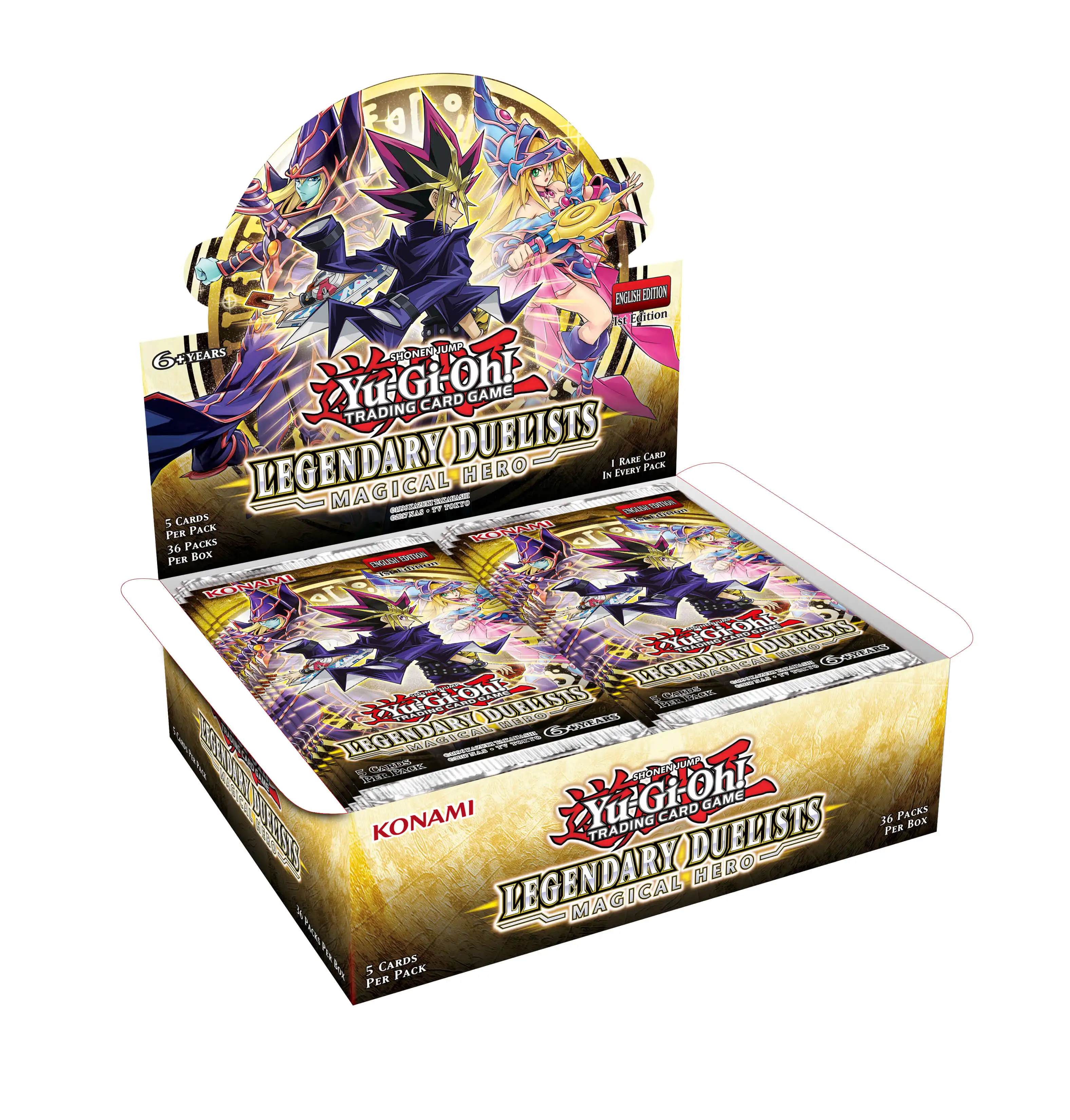 

Набор для сборки Yu-Gi-ой TCG, светодиодный 5, светодиодный 6, P22, DP23, с рисунком в стиле "Тёмный маг", Европейский и английский