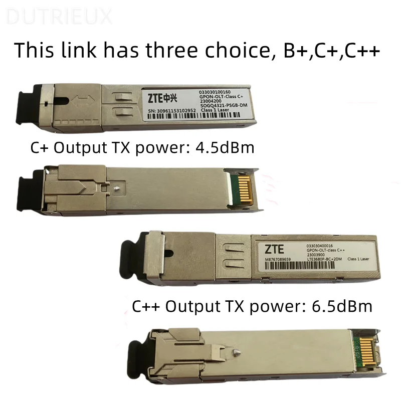 

ZTE GPON OLT CLASS B + C ++ модуль GBIC оптический Волоконно-оптический приемопередатчик GTGH GTGO GFGH плата для ZTE OLT ZXA10 C300 C320 C600