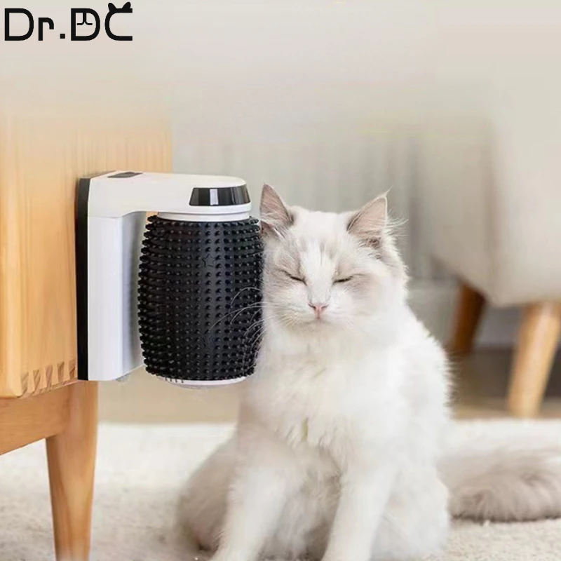 

Dr.DC Pet Intelligent Automatic Cat Brush Wall Corner Scratching Brush Cat Scratching Massage Float Removing Cat Massager