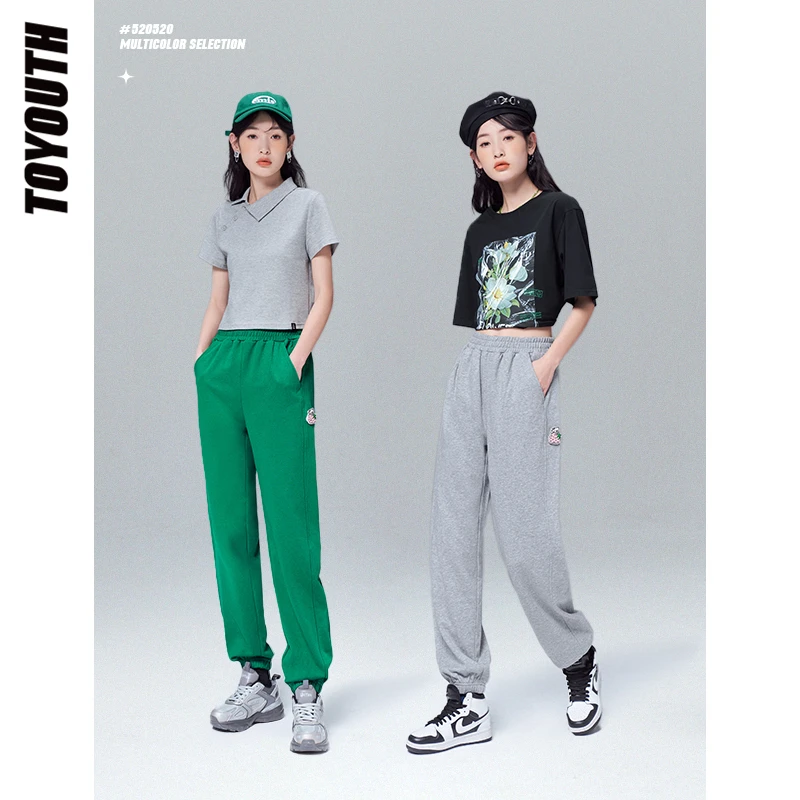 

Женские спортивные брюки с хлопковой подкладкой, на липучке