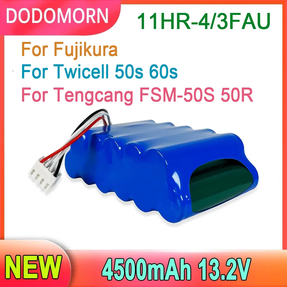 Фото 11HR-4/3FAU аккумулятор для Twicell 50s 60s для Fujikura для Tengcang FSM-50S 50R 13,2 В 4500 мАч Высокое качество №1