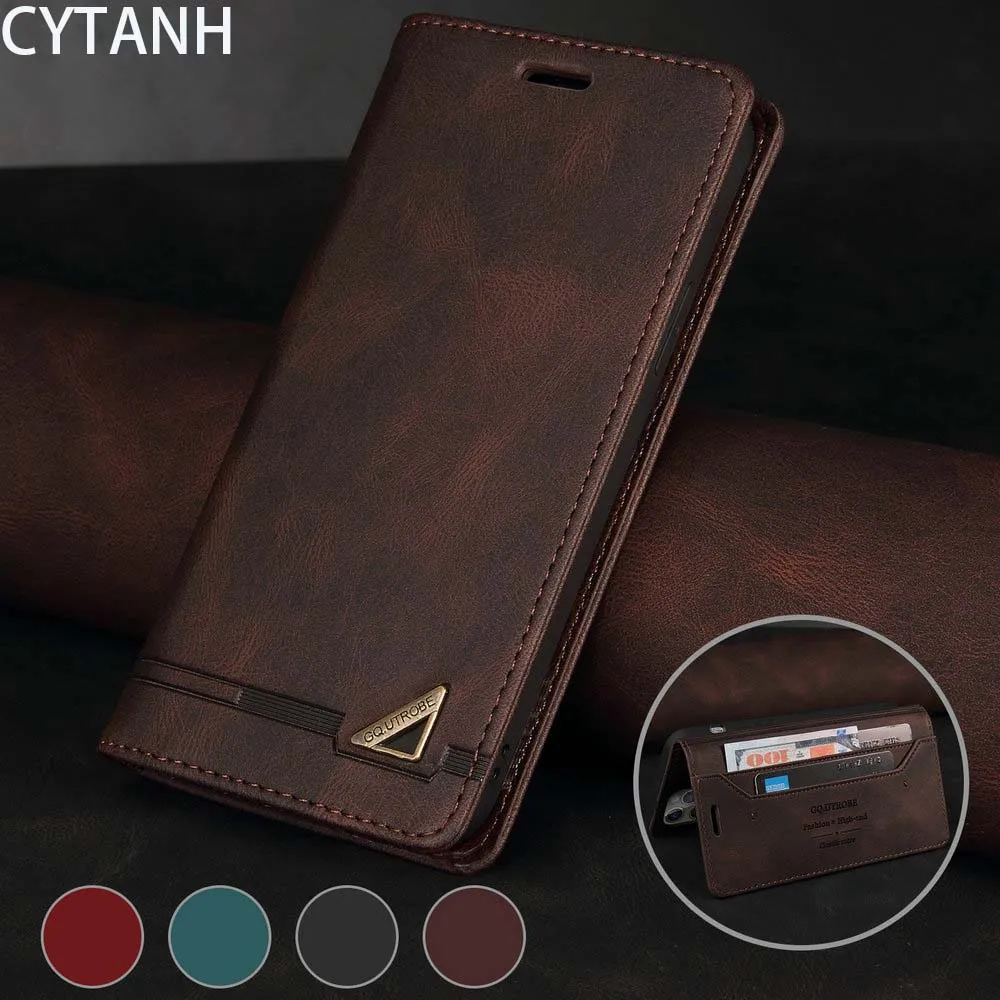 Кожаный флип-чехол Realme C30 G25s GT Neo 2T для OPPO A57 S A77 A74 A96 A54 A53 A 16 Чехол-кошелек Realmi C11 C25Y C