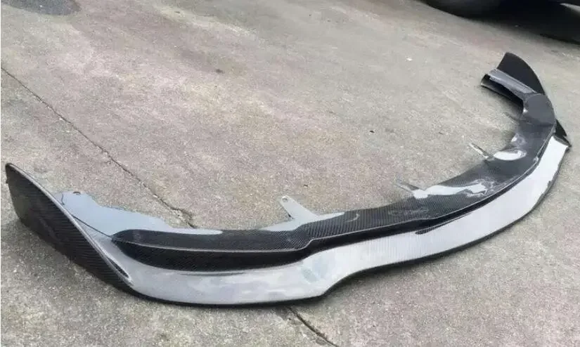 Передний бампер из настоящего углеродного волокна крышка спойлера для Toyota Reiz/MARK X