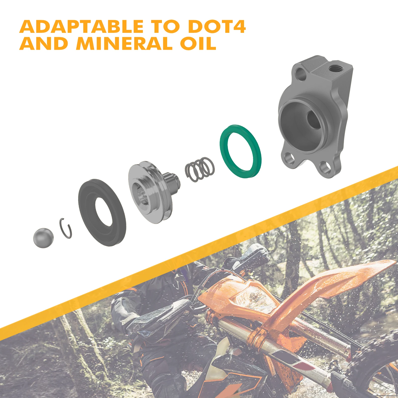 Ведомый цилиндр сцепления для KTM 85 125 150 250 300 350 450 EXC EXCF SX SXF XC XCF XCW XCFW TPI шестидневный