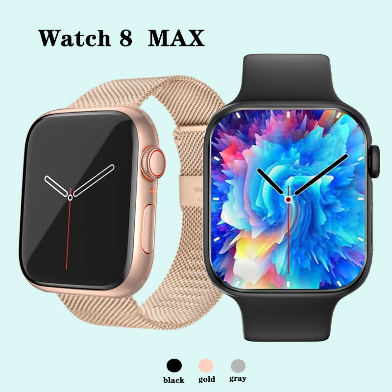 

Smart Watch Series 8 Max NFC Wireless Charging Custom Dial Sport Fitness Tracker Smartwatch Men Women Gift For Apple Xiaomi