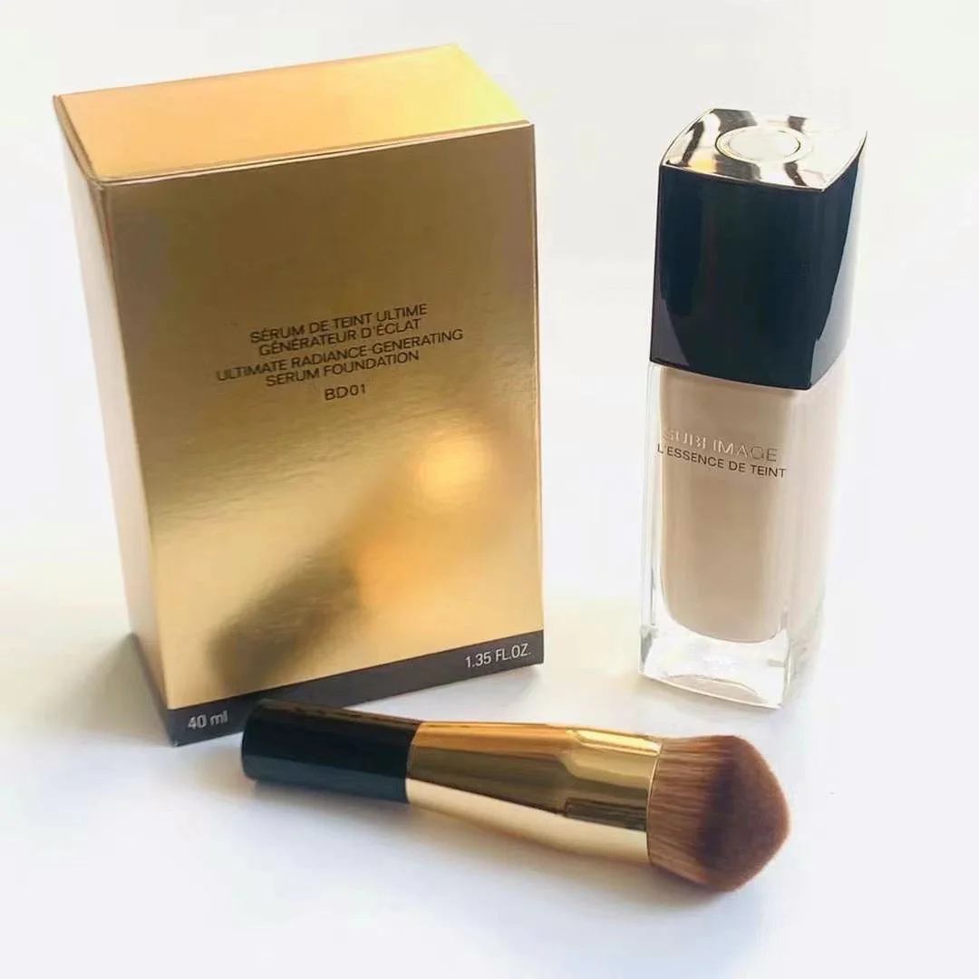 

Высококачественная новая Жидкая Сыворотка для макияжа Ultimate Radiance, 40 мл + Кисть для макияжа, косметика для лица + подарок