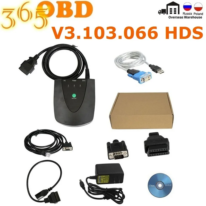 Диагностический инструмент для HDS He новейшая версия V3.103.066 Honda с двойной платой