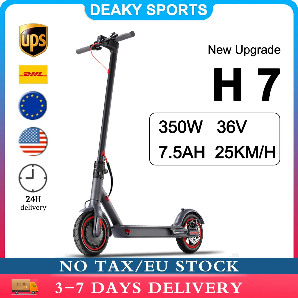 

H7 Electric Scooter for Adults 350W 10Ah 8.5 inch Tire Foldable Electric Skateboards Scooter with APP