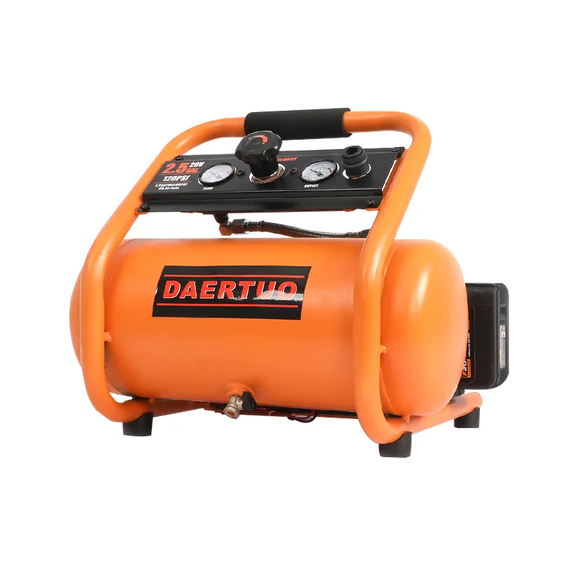 

21v cordless charging Dual-use air compressor domestic lithium 10L air pump decoration air compressor Pneumatic tools