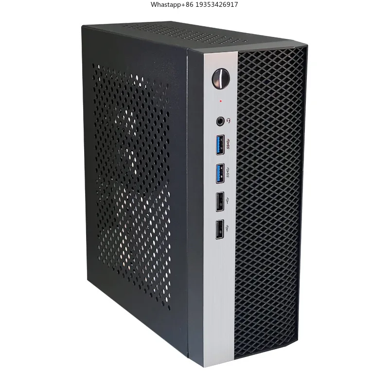 Фото Новый настольный корпус A09S ITX с поддержкой 4 USB, малый размер 1U, мини-формат №5