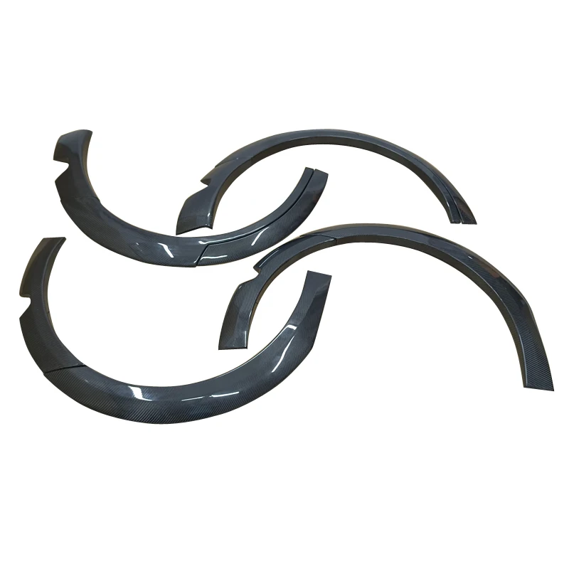 Углеродное волокно широкополосный боковой модификационный корпус крыло для Tesla