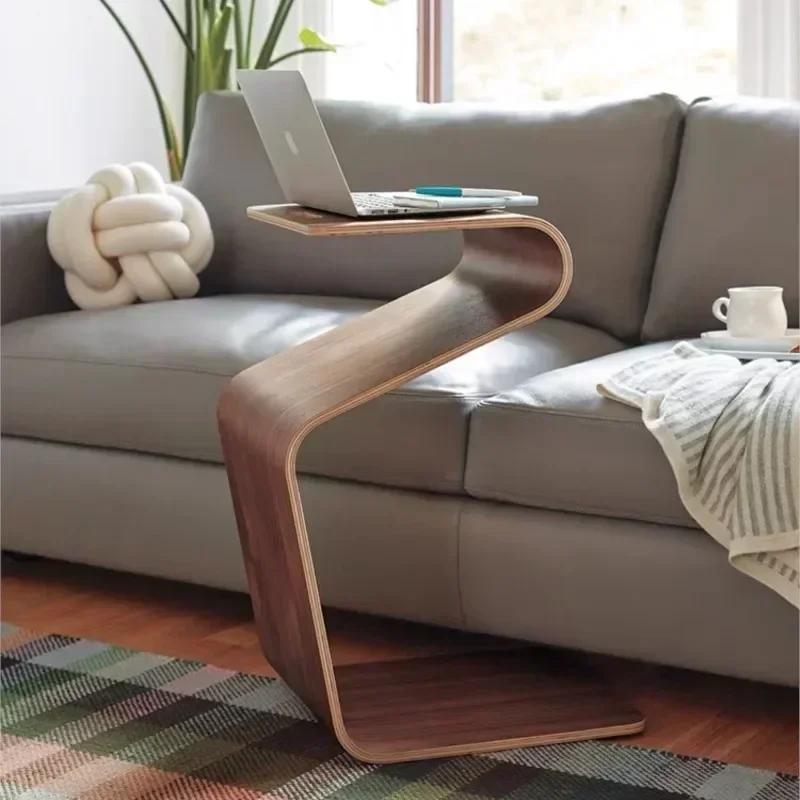 Угловые столы Mesa De Centro Sala Мебель Боковая простая низкая средняя японская