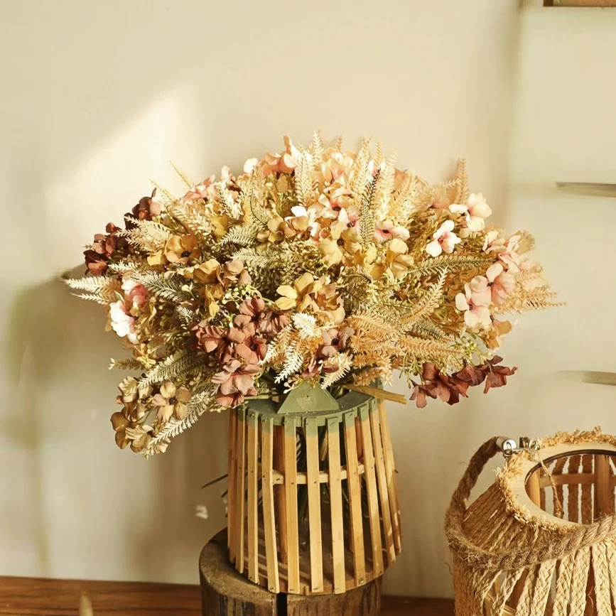 

Home Decoration Artificial Flowers, 37cm Small Wild Flowers, DIY Living Room Flower Arrangements, Valentine's Day Gift Bouquets,