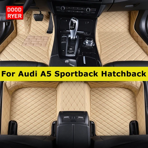 Автомобильные коврики DOODRYER для Audi A5 Sportback, 4 двери, хэтчбек, автомобильные коврики, Аксессуары для ног