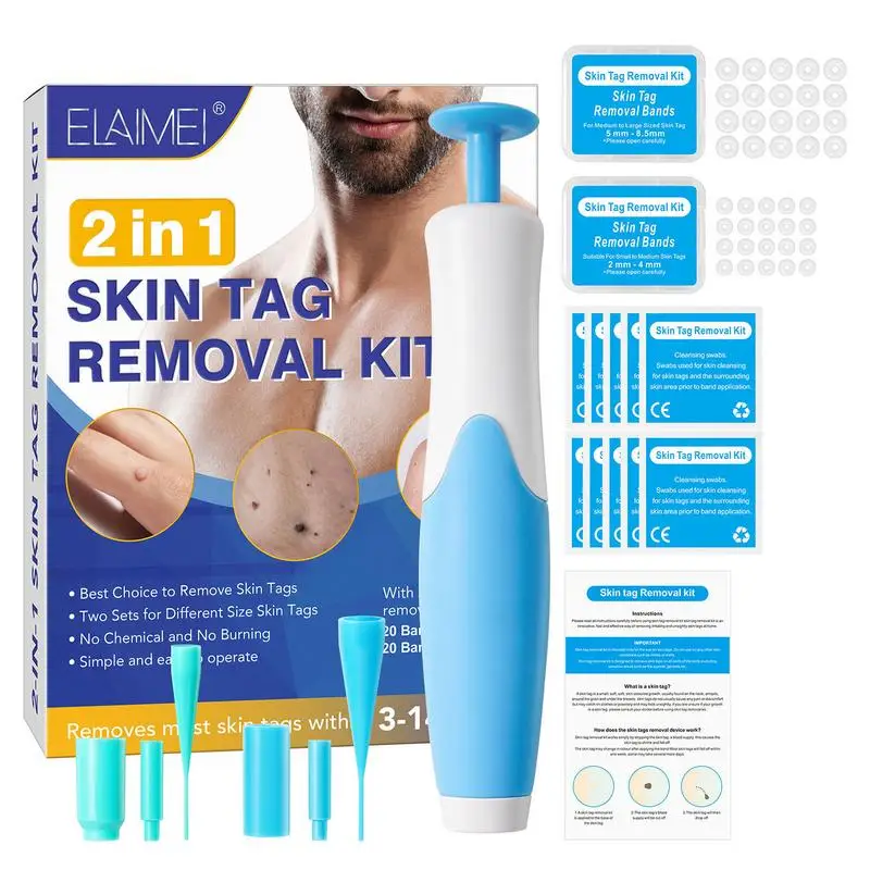 

Skin Tags Removal Tool Skin Tags Remover Device For Large Skin Tags Corns And Warts Remover Easy To Use Safe And Painless