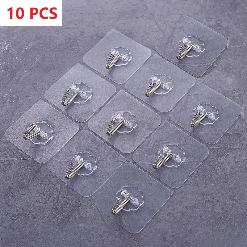 

Прозрачные самоклеящиеся крючки из ПП