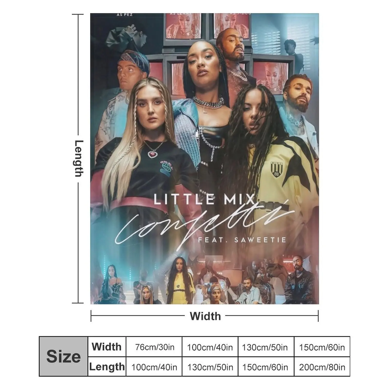 Маленький микс конфетти музыкальное видео пледы фланелевое одеяло плед одеяла