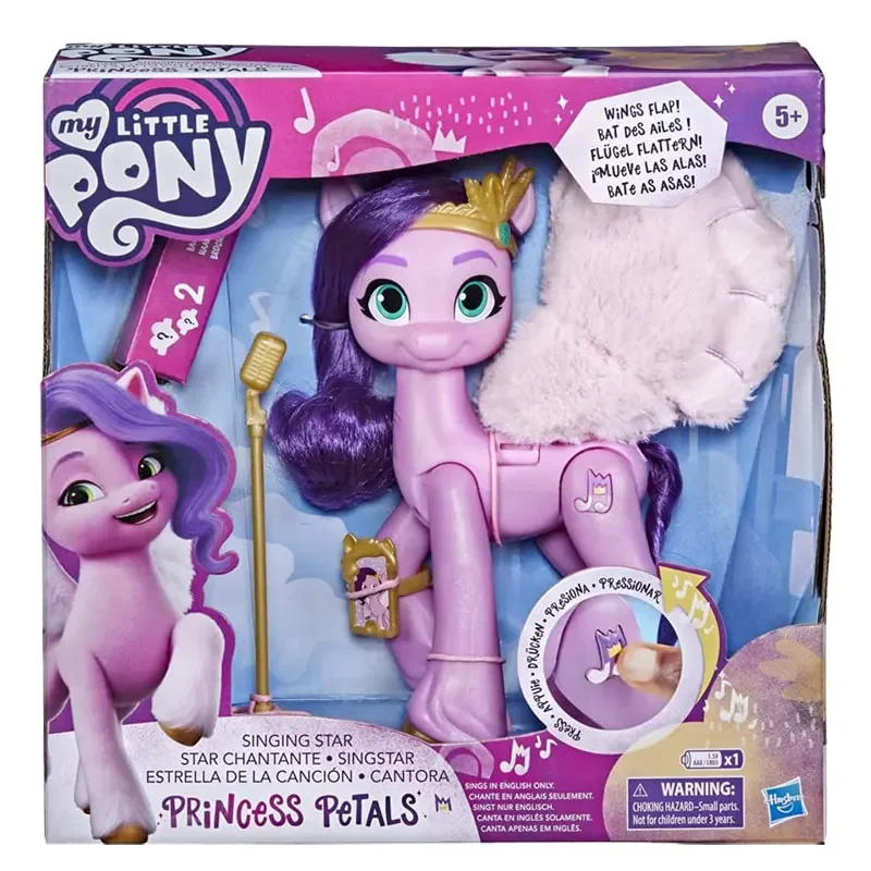 

My Little Pony Singing Star Hasbro Action Figure Princess Petals Dolls Toy Girls Kids Birthday Gifts Collect Table Ornaments