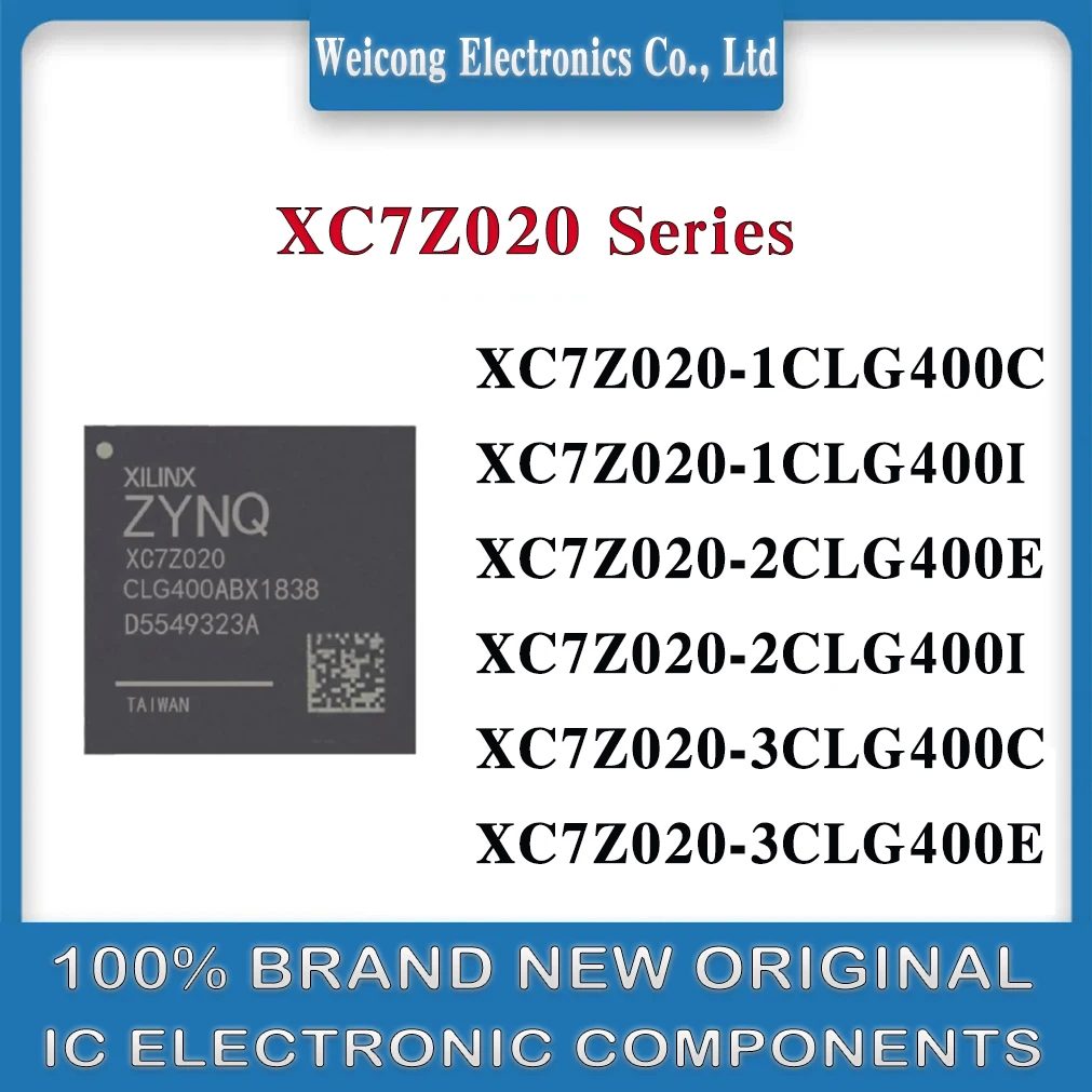 

XC7Z020-1CLG400C XC7Z020-1CLG400I XC7Z020-2CLG400E XC7Z020-2CLG400I XC7Z020-3CLG400C XC7Z020-3CLG400E XC7Z020 IC Chip BGA-400
