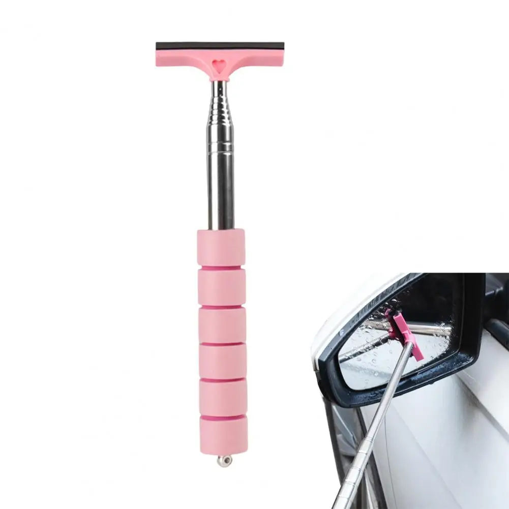 Автомобильный дворник заднего вида с телескопическим длинным стержнем