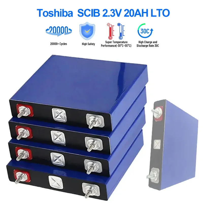 Аккумуляторные батареи Toshiba LTO 2 3 В 20 Ач