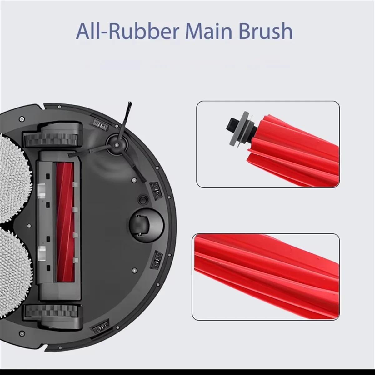 Для Roborock Qrevo S/Qrevo Pro/Qrevo MaxV робот-пылесос часть Hepa-фильтра накладка для швабры