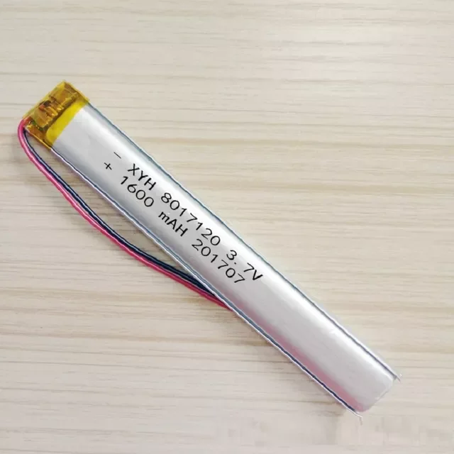 

8017120 3.7V 1600mAh Lithium Polymer Rechargeable Battery lipo cellS For E-book power bank DIY Tablet PC