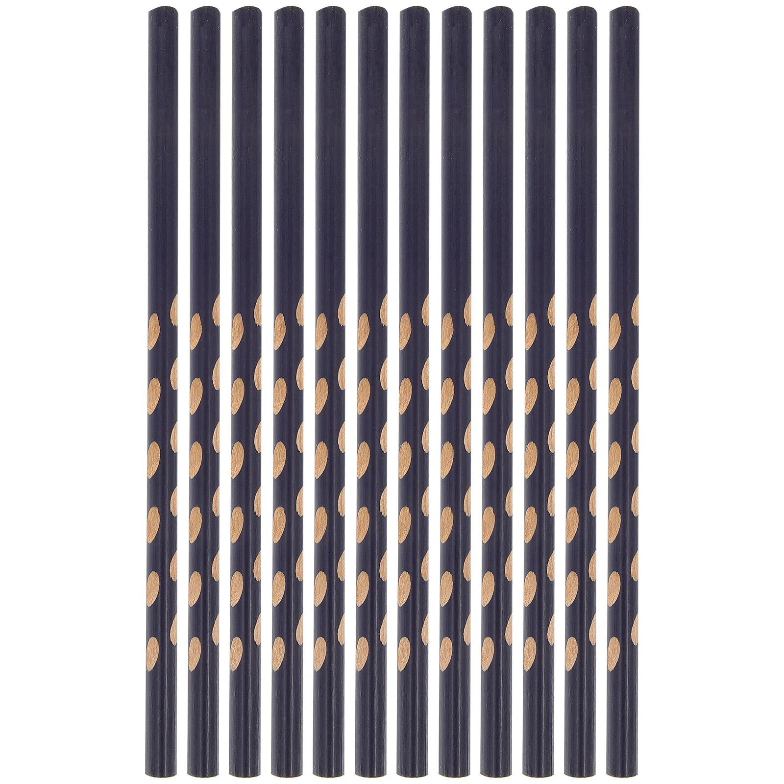 

12 шт., треугольные отверстия для коррекции позы письма, школьные и офисные канцелярские принадлежности (синий)