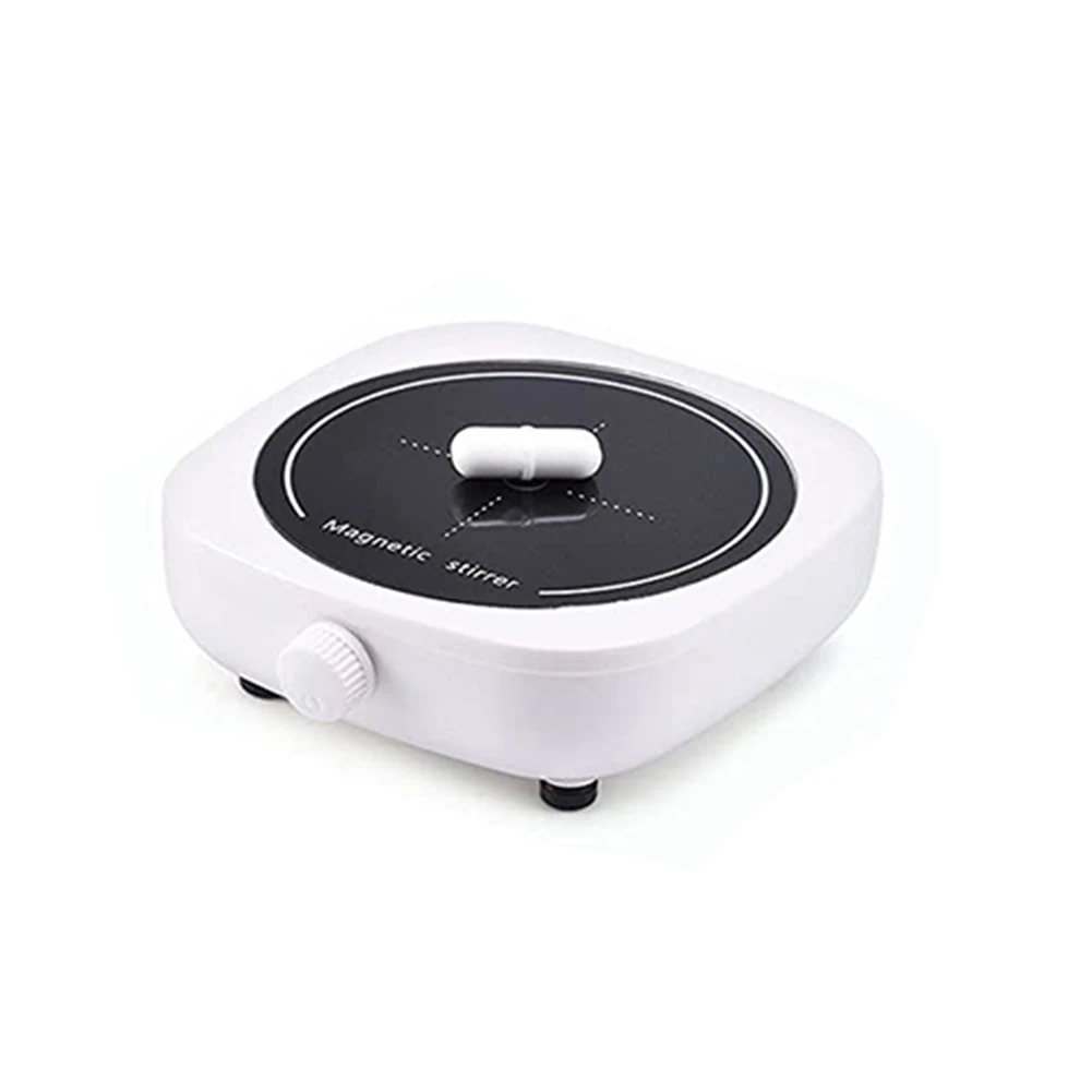 

Magnetic Stirrer Mini Lab Stir Mixer Portable Stirrer Plate with Stir Bar 2L 4000RPM for Laboratory EU Plug