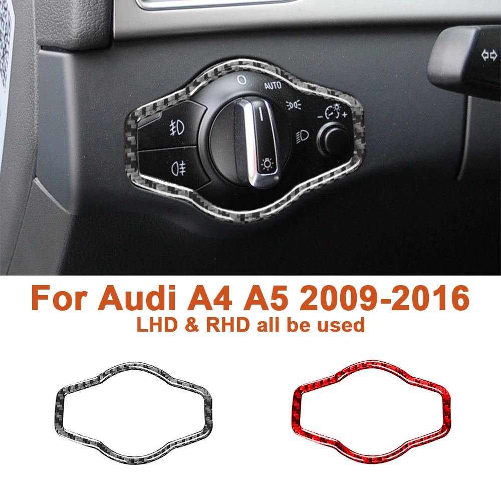 Для Audi A4 S4 RS4 B8 8K A5 S5 RS5 2009-2016 Accesorioss Интерьер автомобиля Переключатель фар