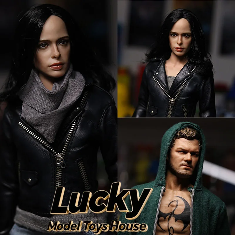 Фото 2 стиля Vimal X eleven 11 Custom 1/6 Фигурка девушки с черными волосами Джессики Айрон-Фист Мэн Индийская фигурка 12