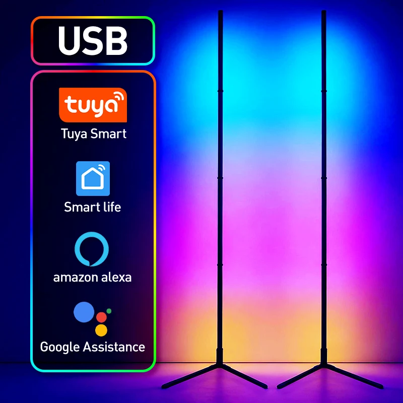 

FLOWMIST LED FLOOR LAMP Черный