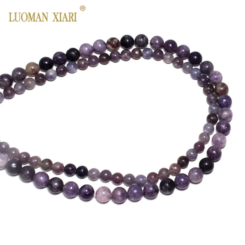 Fine AA 100% Natural Phosphosiderite Gemstone Round Stone Beads For Jewelry Making DIY Bracelet Necklace 6/8 MM | Украшения и