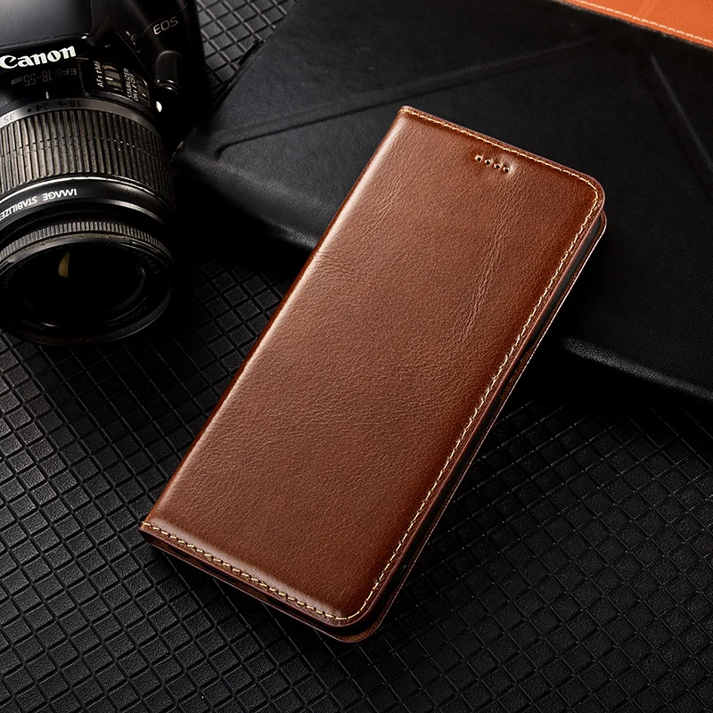 luxury genuine leather phone cases for infinix note 7 8 8i 10 11 11i 11s pro nfc magnetic cowhide flip cover with kickstand free global shipping