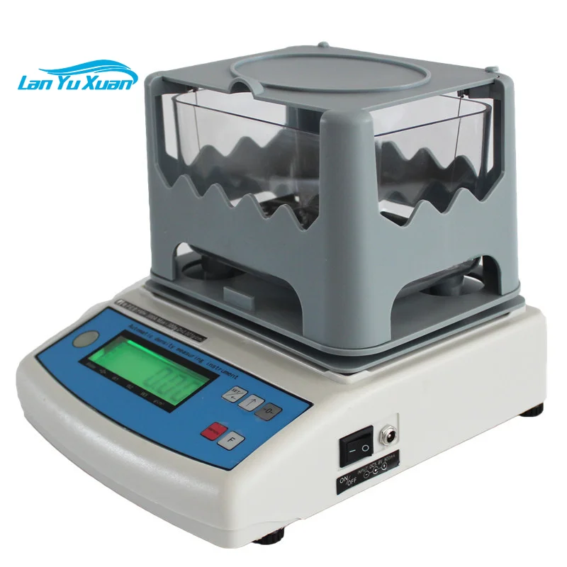 

Rubber and plastic density tester