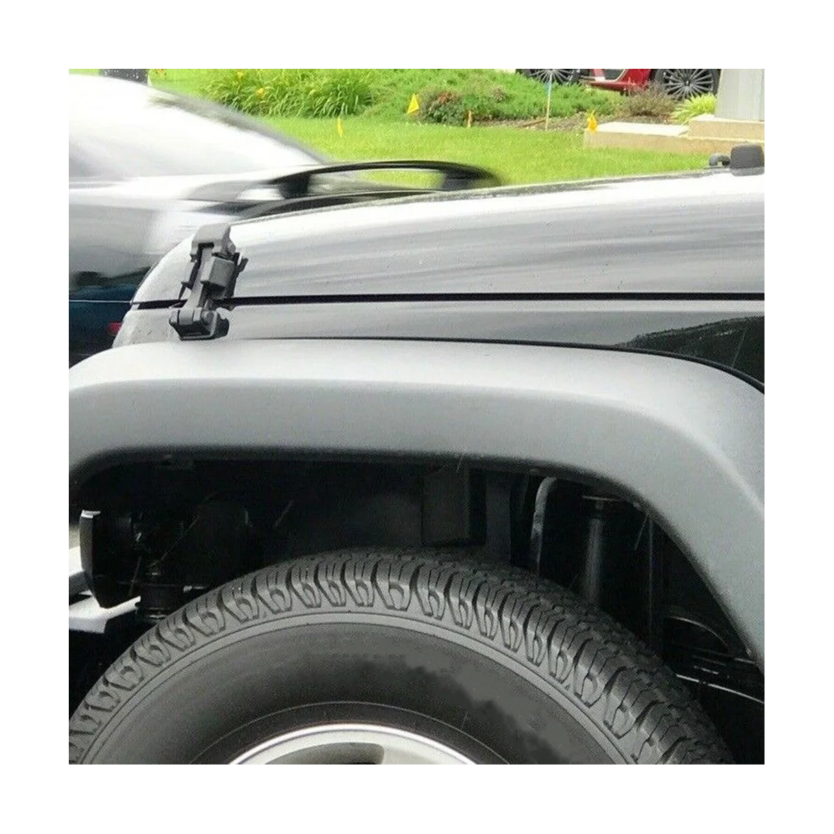 

4 шт., фиксаторы на кронштейне капота 55395653AC для Jeep Wrangler JK 2007-2018, автомобильные аксессуары 55395653AB