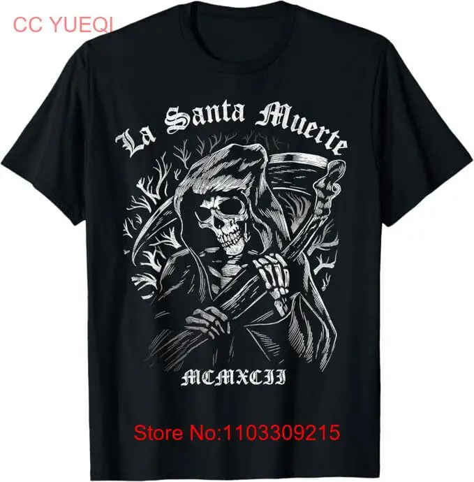 Новая ограниченная серия футболок с изображением Санта-Дева смерти Мексиканский