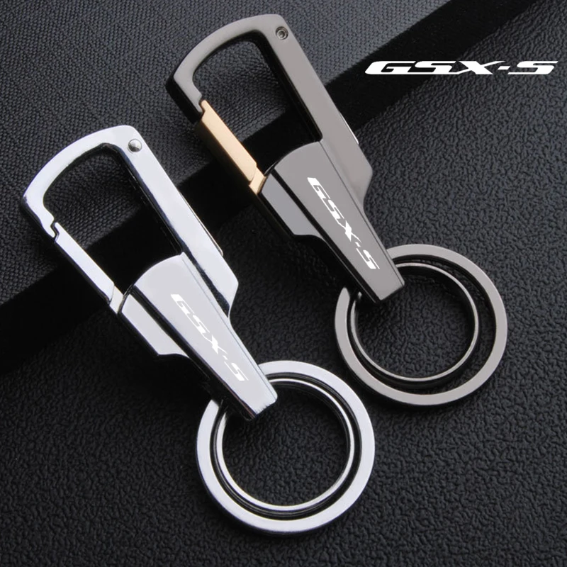 

For SUZUKI GSX-S750 GSX-S1000 GSX-S1000F GSX-S250 GSX-S150 GSXS 750 1000 250 150 GSX-S Motorcycle Keychain Alloy Keyring