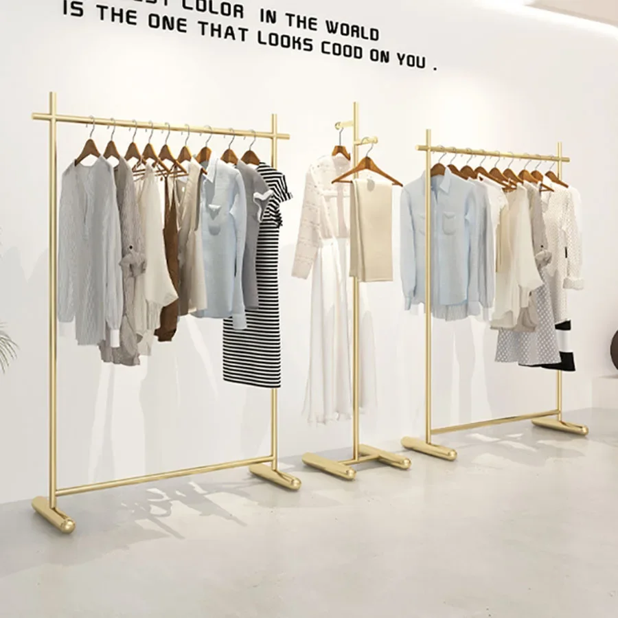 Золотые тканевые вешалки напольная промышленная итальянская шляпа подвесная