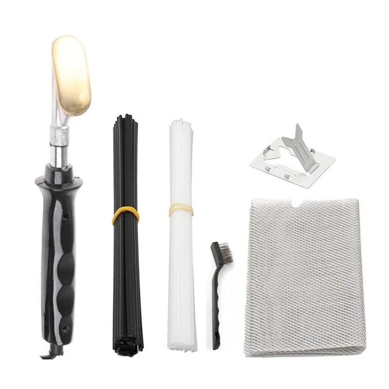 

Электрический паяльник, пластиковый шпатель для ремонта бампера автомобиля, 50 Вт, пластиковый шпатель для ремонта трещин, инструмент для разглаживания