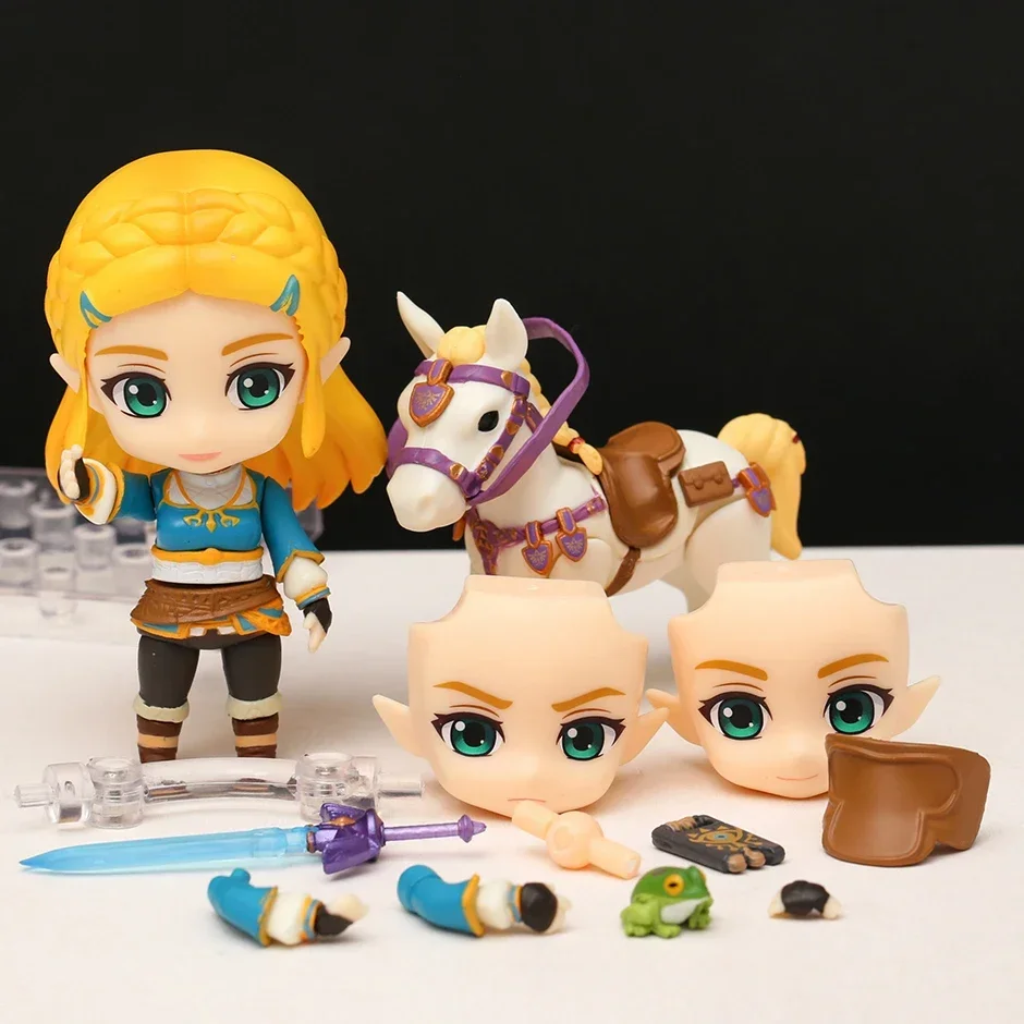 

Princess Breath Of The Wild Ver. 1212 / 1212-DX Action Figure Display Model Q Version Desktop Doll Decor Gift