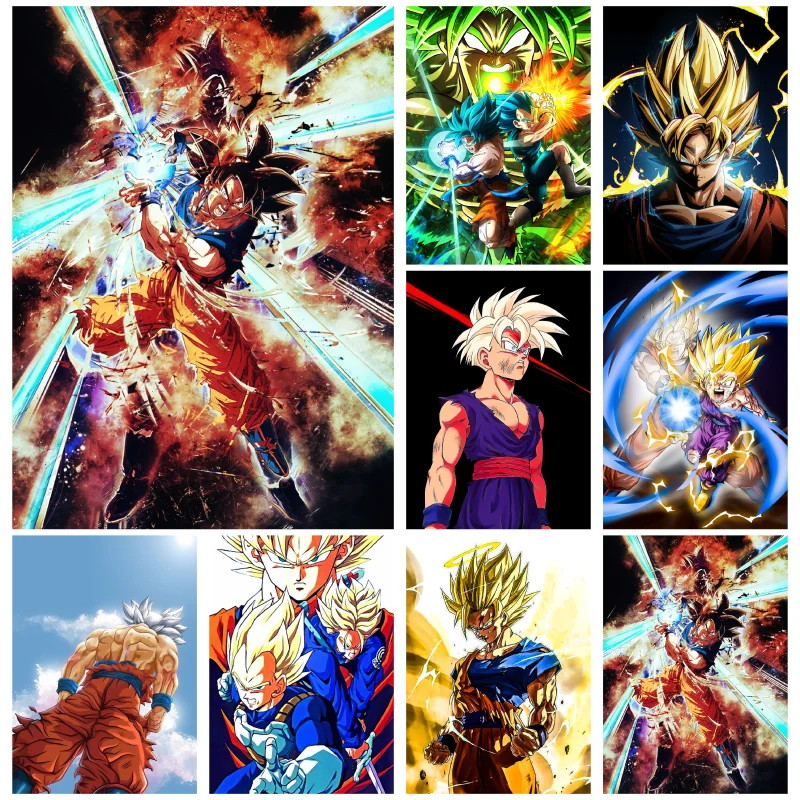 

Canvas PaintingBandai Japanese Anime Dragon Ball Anime Figure Torankusu Wall Art Mural Suitable for Home Bedroom Decor