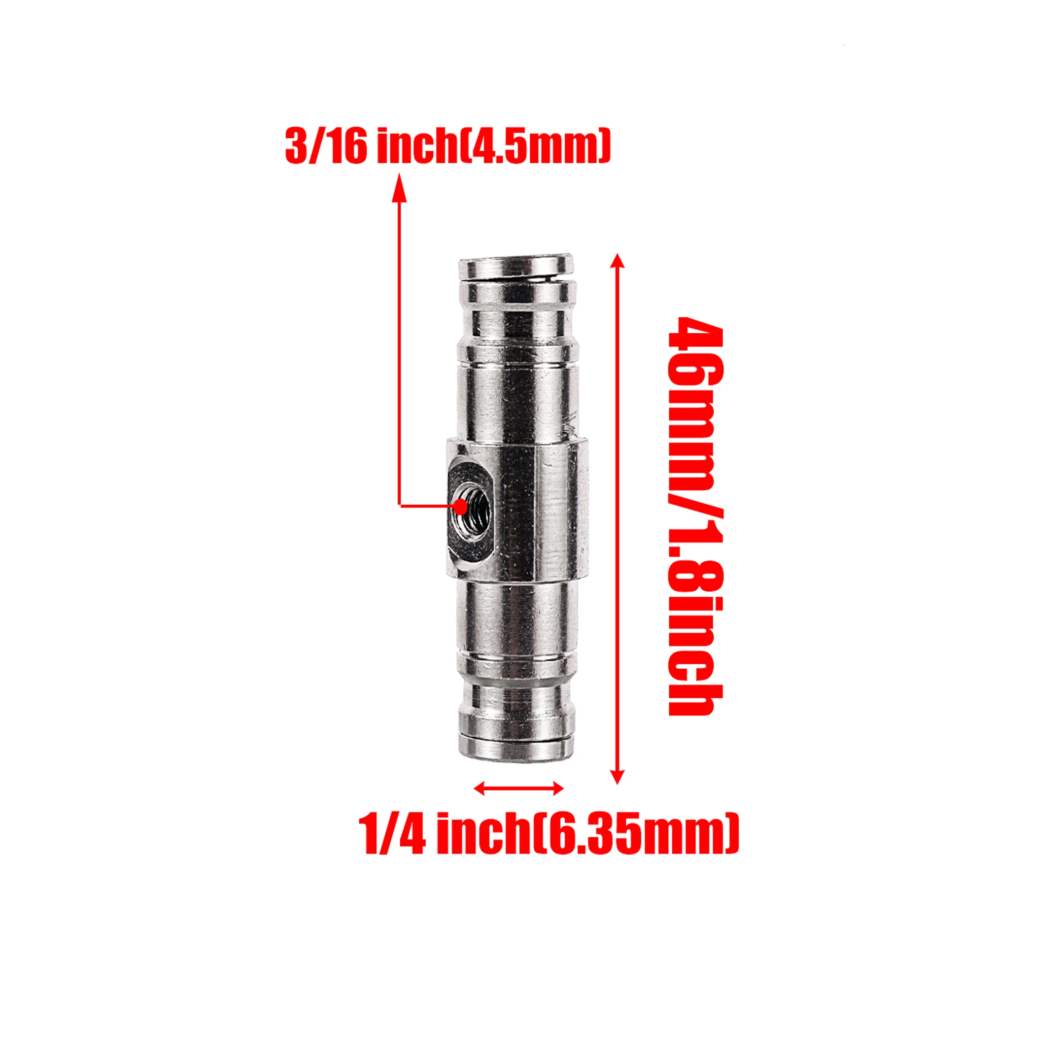 

Соединитель для садовой воды Adhere To Fly 1/4", металлический