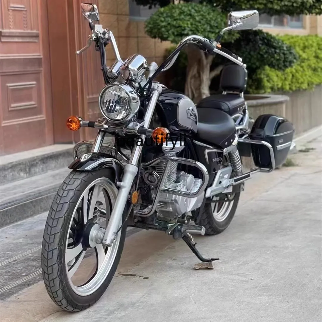 150CC Storm Prince EFI Yueku Tianwang V Cylinder 250cc Ретро Earth Eagle King Мотоцикл