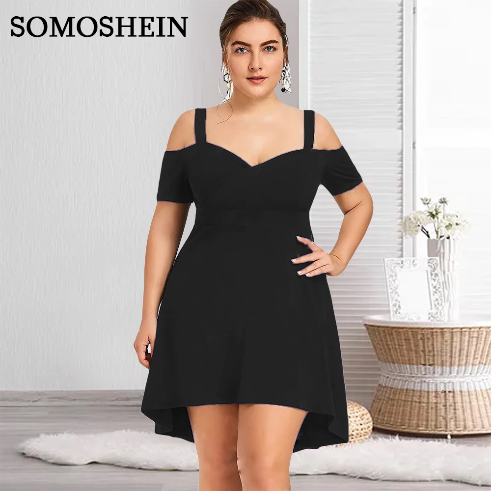 

Женское платье с V-образным вырезом, с высокой талией