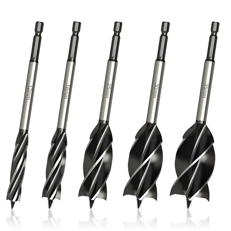 

Wood Wood Drill Tool Cut Joiner For Carpenter Auger Bit Hex Woodworking Bit Fast Twist Shank Suit Set Drill For Cut
