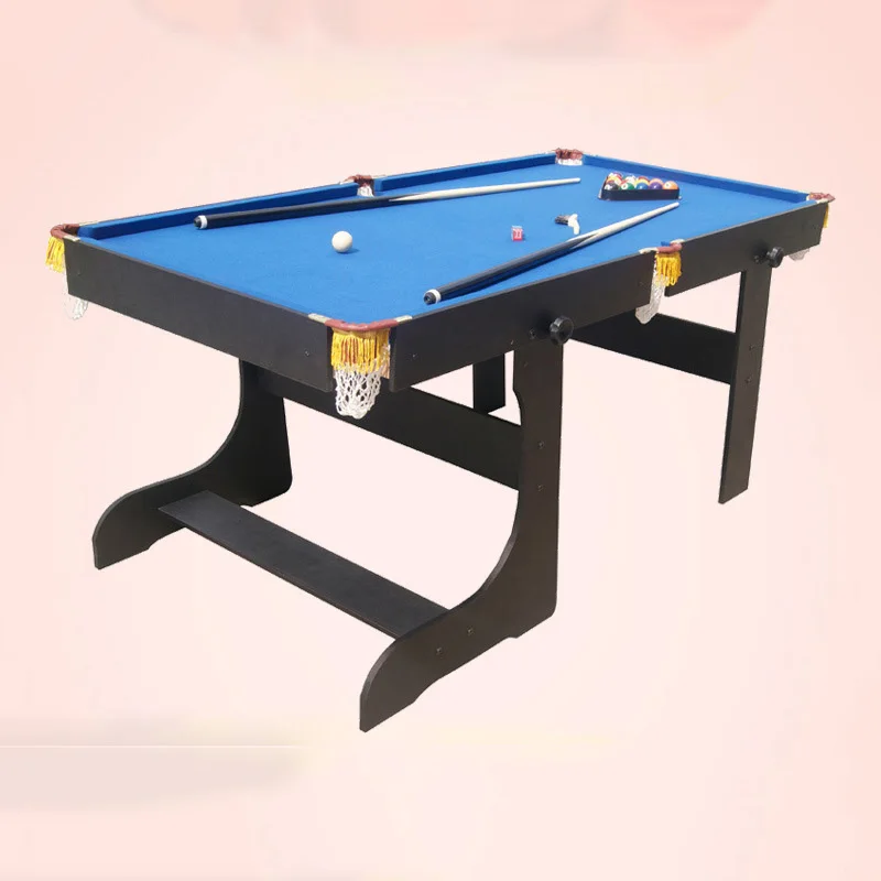 SUB-7236F американский стиль 6 деревянные для ног складной бильярдный стол с 16
