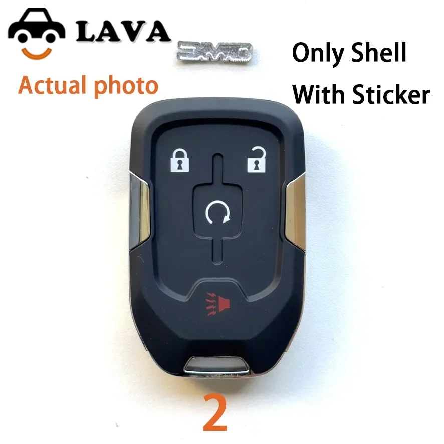 

LAVA FCCID: HYQ1AA HYQ1EA Автомобильный смарт-дистанционный ключ для Chevrolet GMC Terrain для GMC Acadia Сменный ключ с логотипом