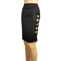 2022 sexy elegant skirts women fashion spandex pencil mini skirt elastic waist short fladas female plus size women clothes xxxl